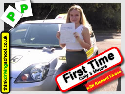 Passed with think driving school in July 2015