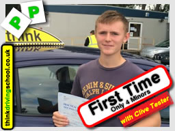 Passed with think driving school in July 2015