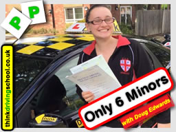 Passed B+E with Doug at think driving school
