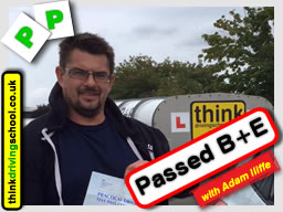Passed with think driving school in August 2015