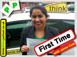 Passed with think driving school in August 2015