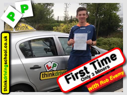Passed with think driving school in August 2015