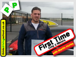 Passed with think driving school in August 2015