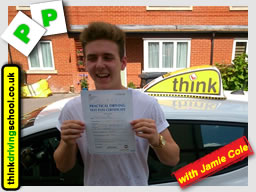 Passed with think driving school in September 2015