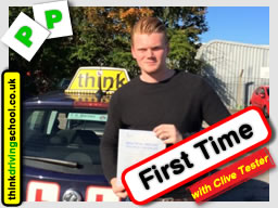 Passed with think driving school in October 2015