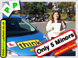 Passed with think driving school in October 2015