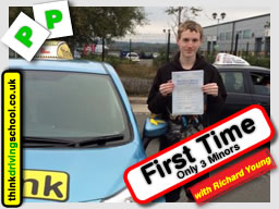 Passed with think driving school in October 2015