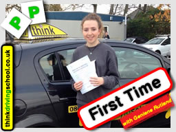 Passed with think driving school in November 2015