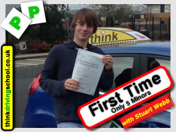 Passed with think driving school in November 2015