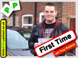 Passed with think driving school in December 2015
