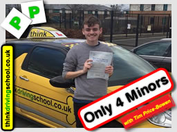 Passed with think driving school in February 2016