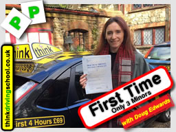 Passed with think driving school in February 2016