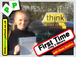 Passed with think driving school in February 2016