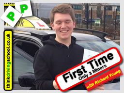 Passed with think driving school in February 2016