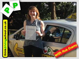 Passed with think driving school in April 2016