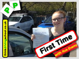 passed with rob evamy from bordon driving school