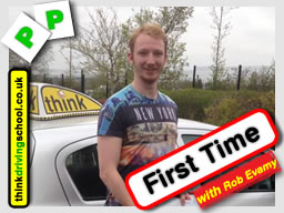 passed with rob evamy from bordon driving school