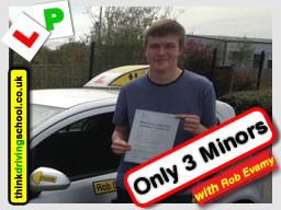 passed with rob evamy from bordon driving school