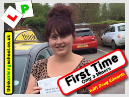 Passed B+E with Doug at think driving school