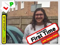 Passed with think driving school in June 2016