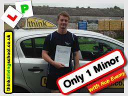 passed with rob evamy from bordon driving school