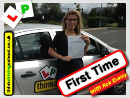 Passed with think driving school in August 2016
