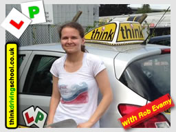 Passed with think driving school in August 2016
