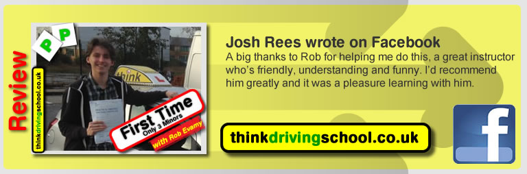 passed with rob evamy from bordon driving school