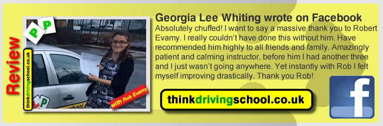 passed with rob evamy from bordon driving school