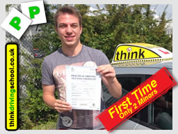 driving lessons bordon Jamie Johnson think driving school