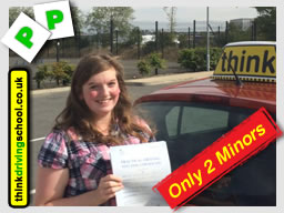 Passed with think driving school in august 2014