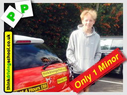 Passed with think driving school in august 2014