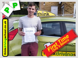Passed with think driving school in august 2014