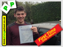Passed with think driving school in august 2014