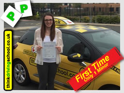Passed with think driving school in august 2014