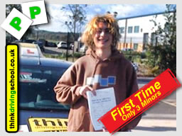Passed with think driving school in october 2014