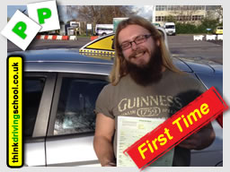 Passed with think driving school in october 2014