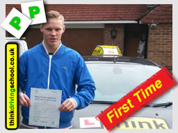 Passed with think driving school in october 2014