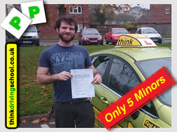 Passed in fareham after driving lessons with Lee patterson