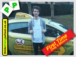 Passed in fareham after driving lessons with Lee patterson