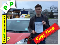 Passed with think driving school in January 2015