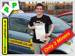 Passed with think driving school in January 2015