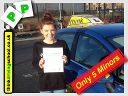 Passed with think driving school in January 2015