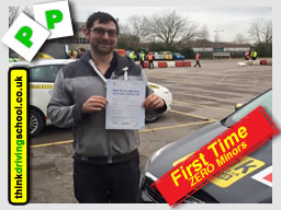 Passed with think driving school in January 2015