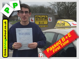 Passed with think driving school in January 2015