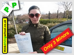 Passed with think driving school in January 2015