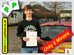 Passed with think driving school in February 2015