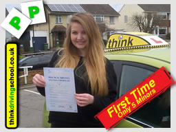Passed in fareham after driving lessons with Lee patterson
