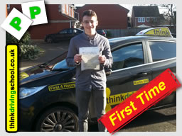 passed after drivng lessons in farnborough with martin hurley