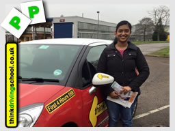 Passed with think driving school in February 2015